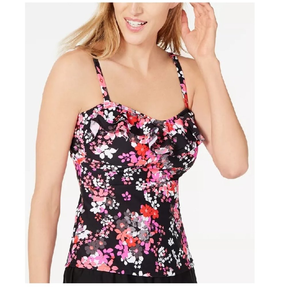 💥Island Escape Ditzy Daze Floral Tankini Top